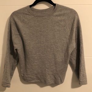 Aritzia Crop Wool Sweater